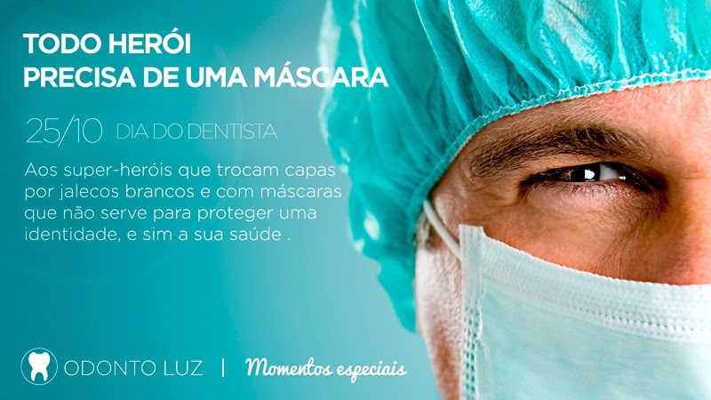 Todo herói precisa de uma máscara